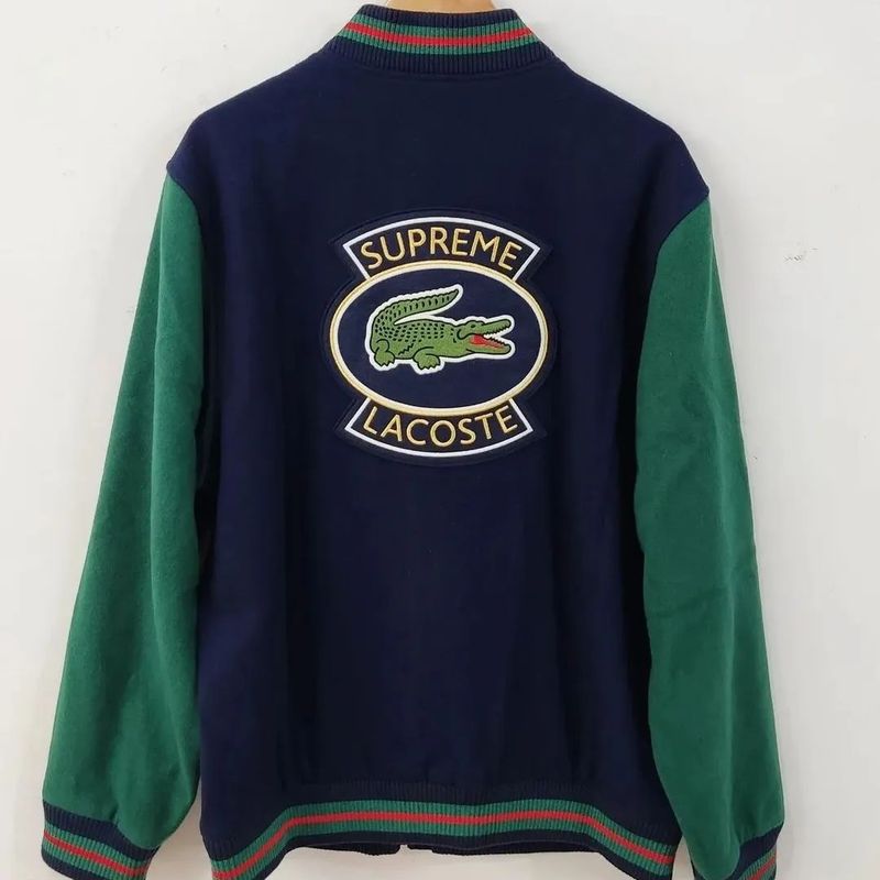 Jaqueta Lacoste X Supreme | Lacoste X Supreme Usado 103440139 | enjoei