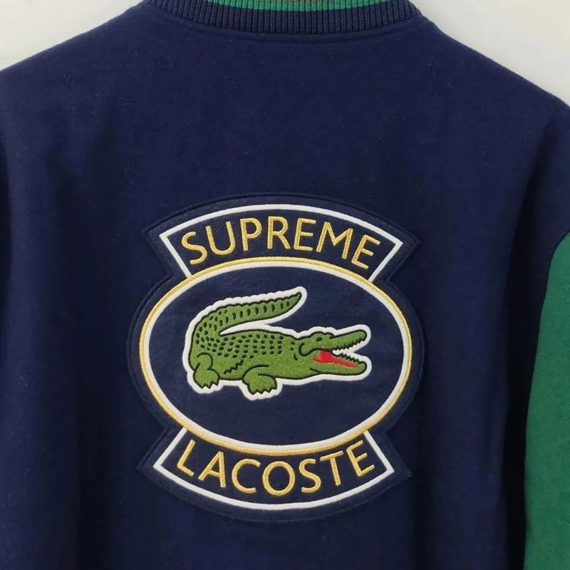 Jaqueta Lacoste X Supreme | Lacoste X Supreme Usado 103440139 | enjoei