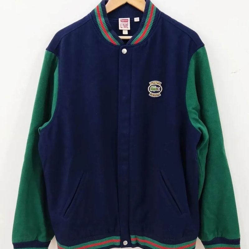 Jaqueta Lacoste X Supreme | Lacoste X Supreme Usado 103440139 | enjoei