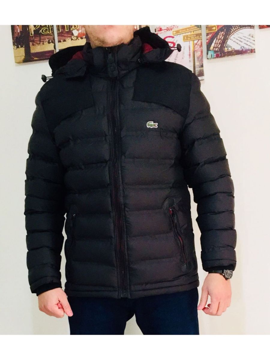 casaco lacoste branco