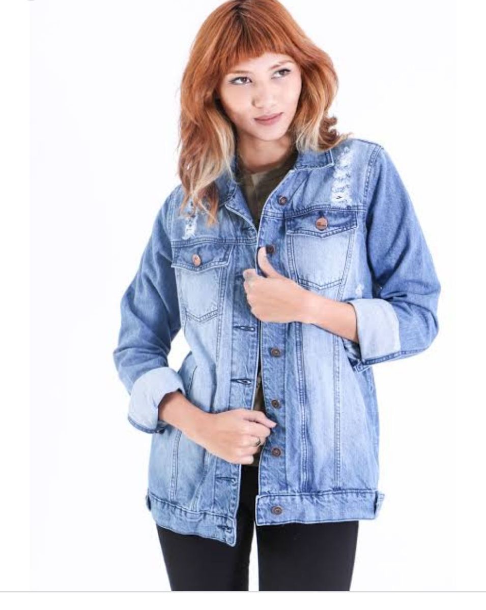 maxi jaqueta lady rock