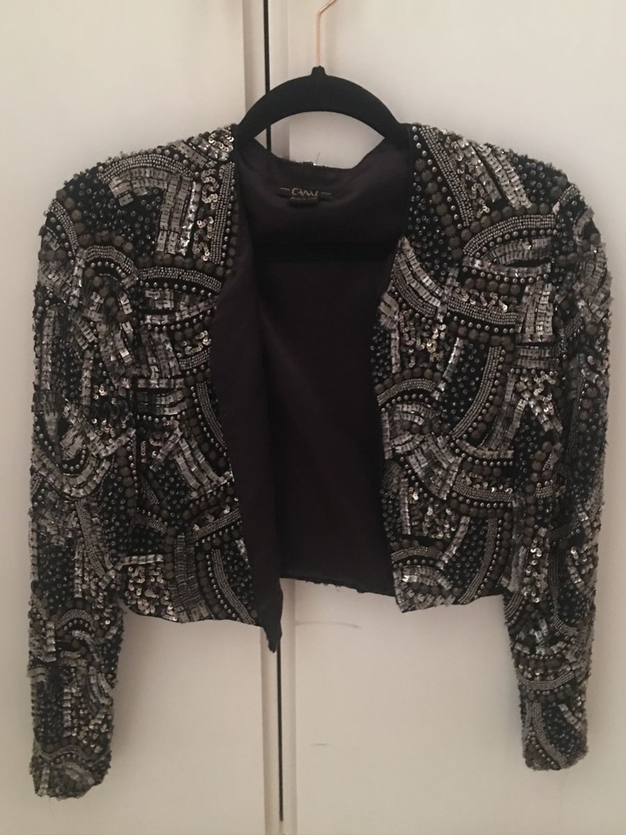 jaquetas bordadas a mao