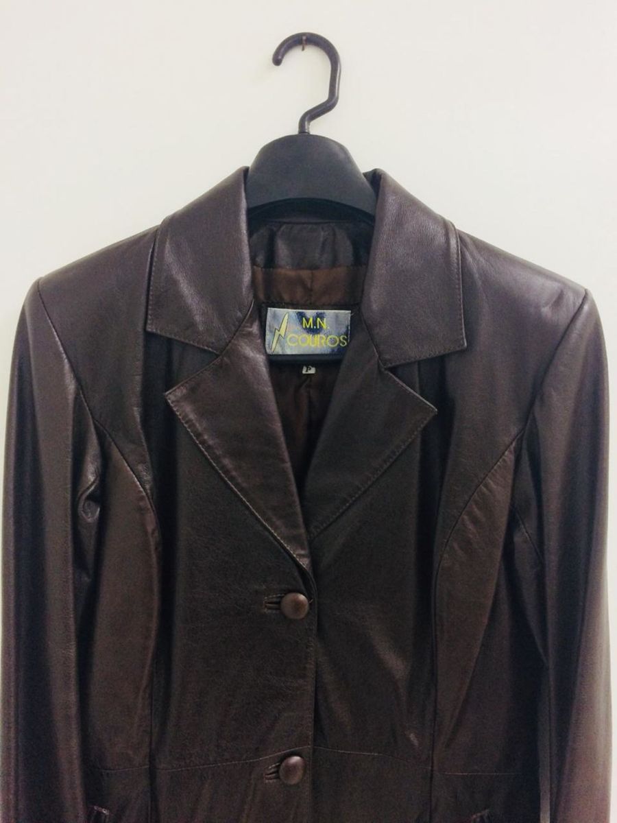 jaqueta longa feminina