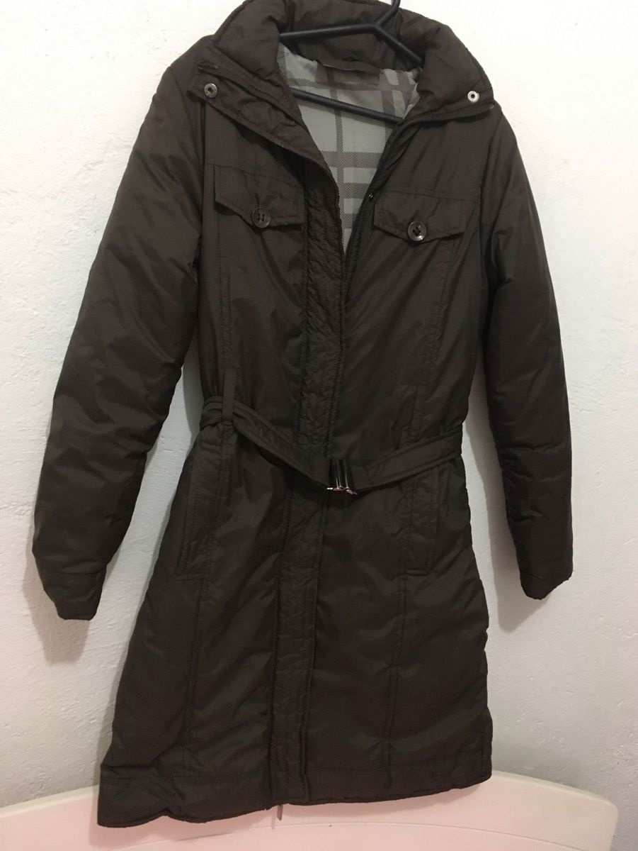 jaqueta nylon feminina comprida