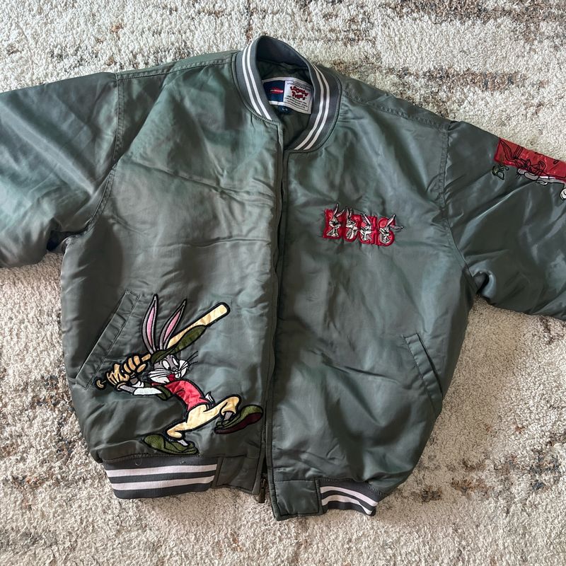 Jaqueta Looney Tunes 1996 Warner Bros Promaster Usado 95255565