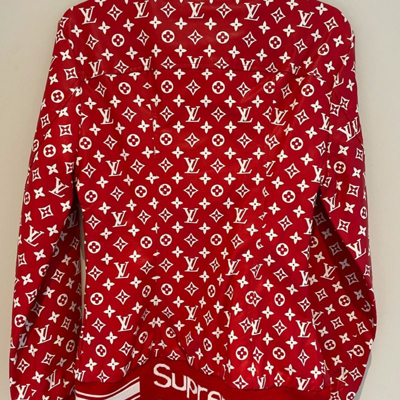 Casaco louis sale vuitton supreme