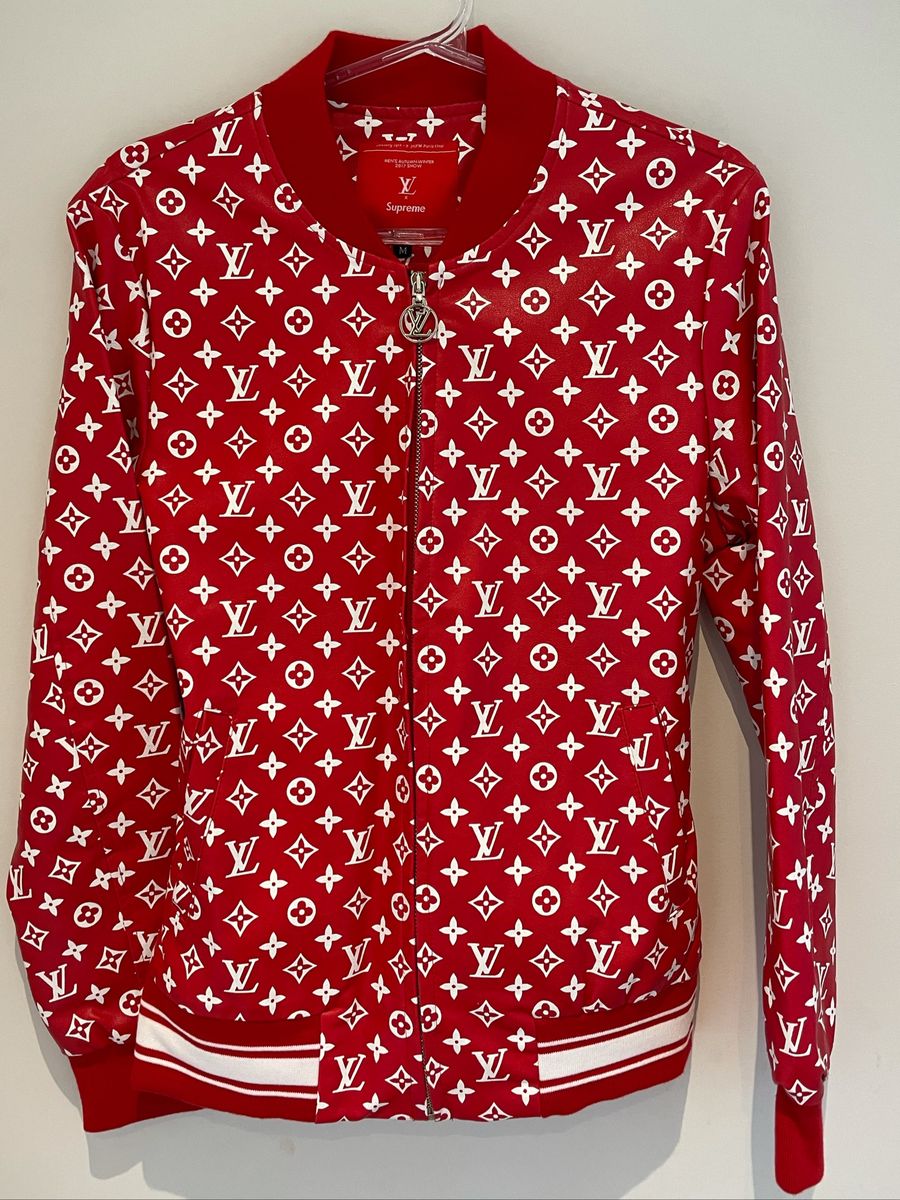 Jaqueta Louis Vuitton x Supreme