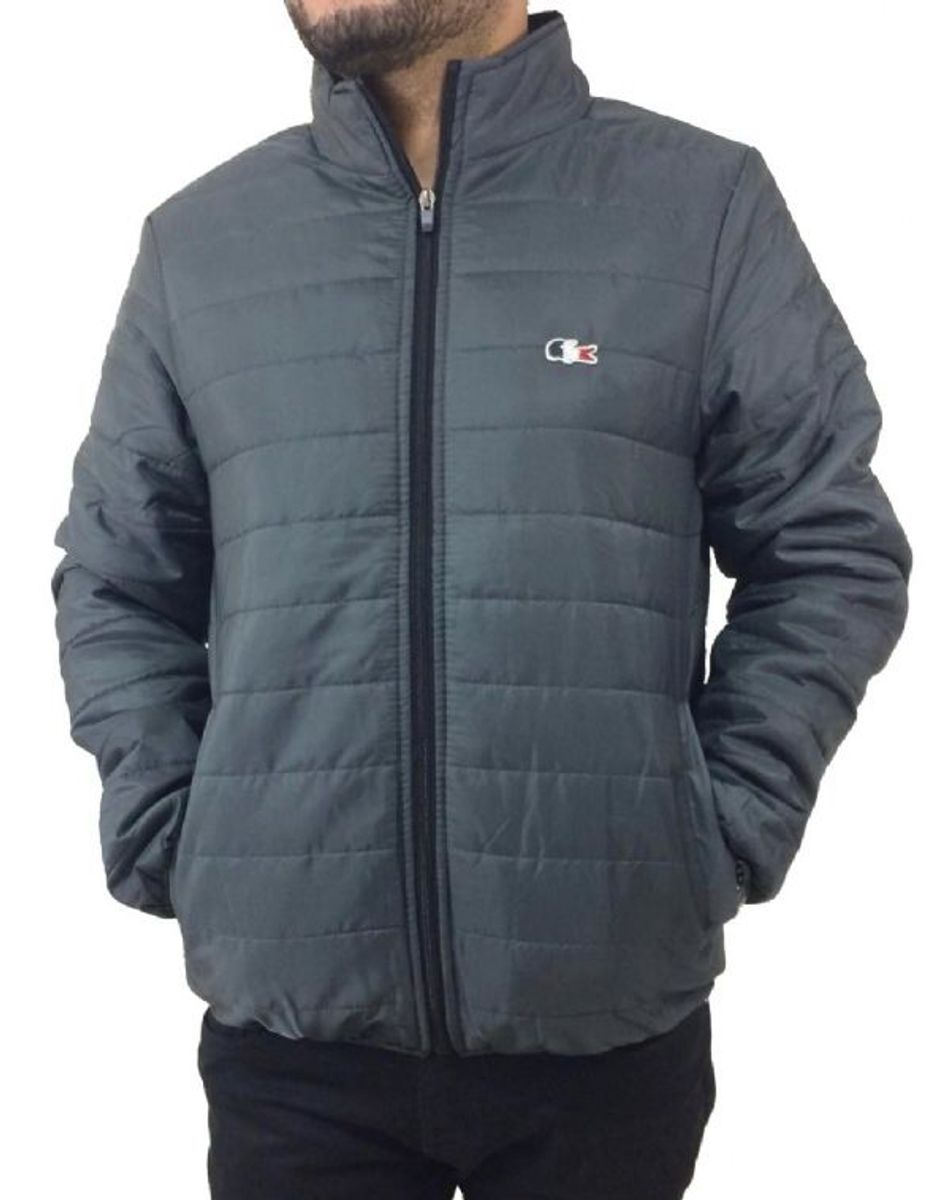 jaqueta puffer masculina lacoste