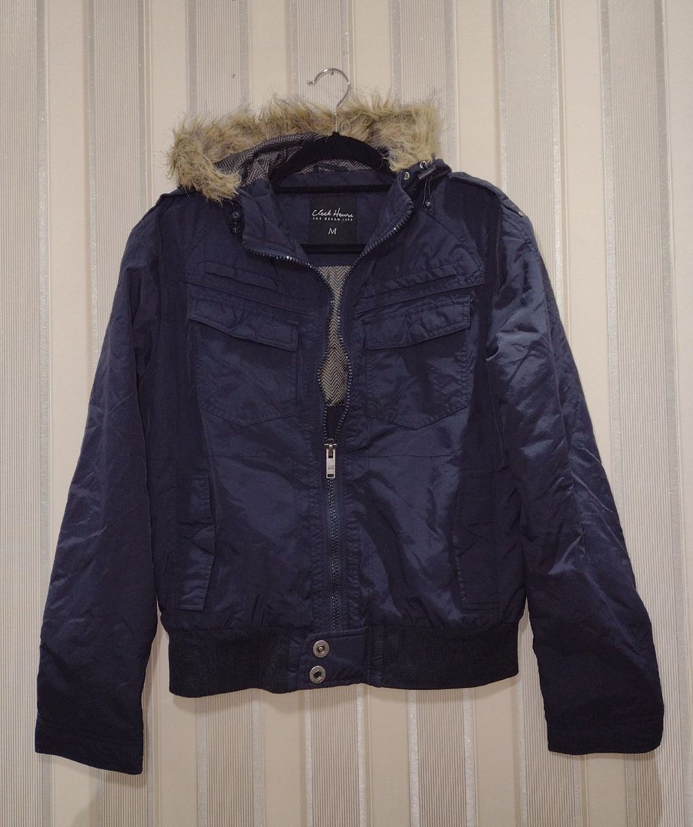 Jaqueta Masculina Clock House Casaco Masculino Clock House Usado