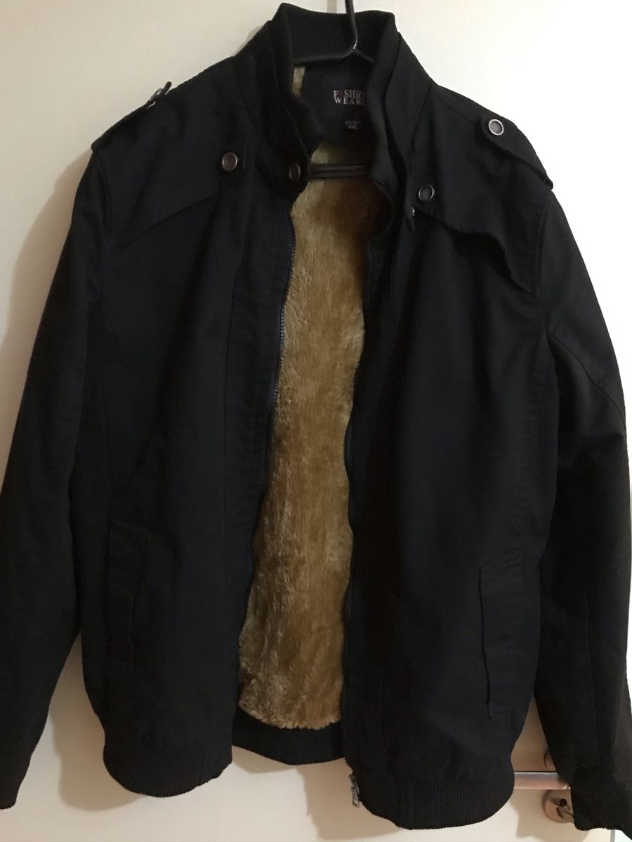 jaqueta masculina forrada