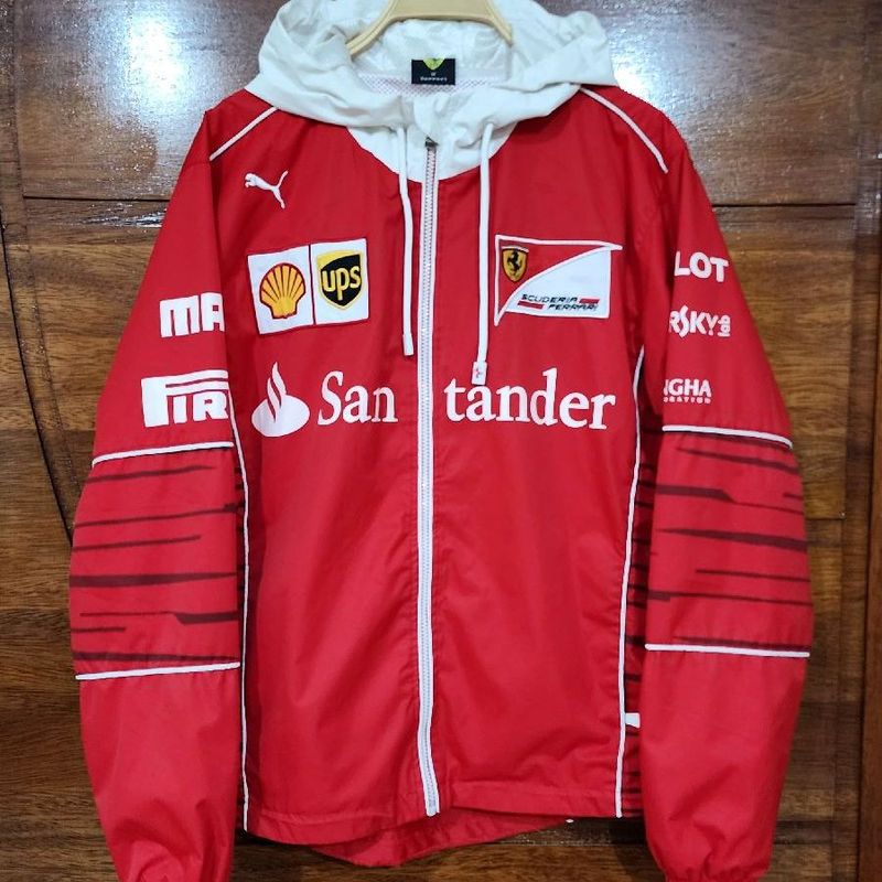 Jaqueta Santander Jaqueta Ferrari 2018 Jaqueta Masculina Scuderia