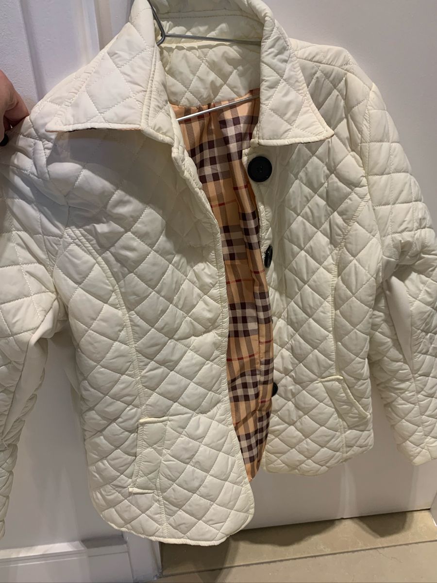 jaqueta burberry matelasse
