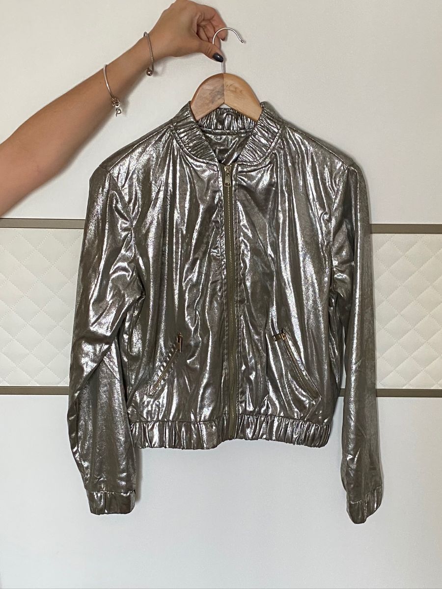 jaqueta metalizada