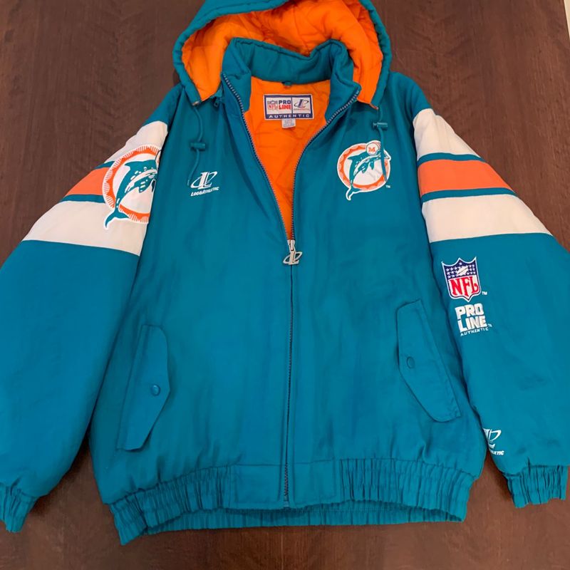 Jaqueta Miami Dolphins Nfl (Original - Comprada Nos Eua