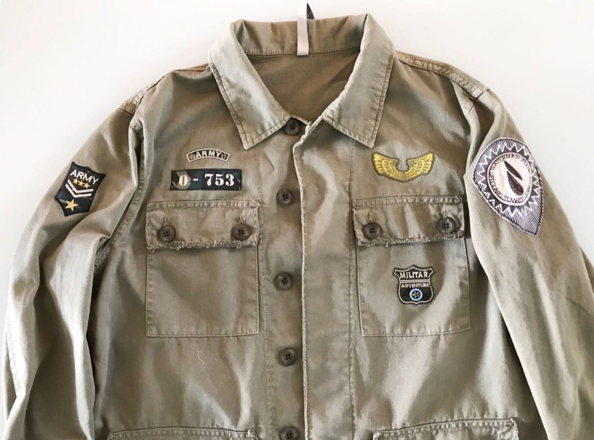 jaqueta de militar