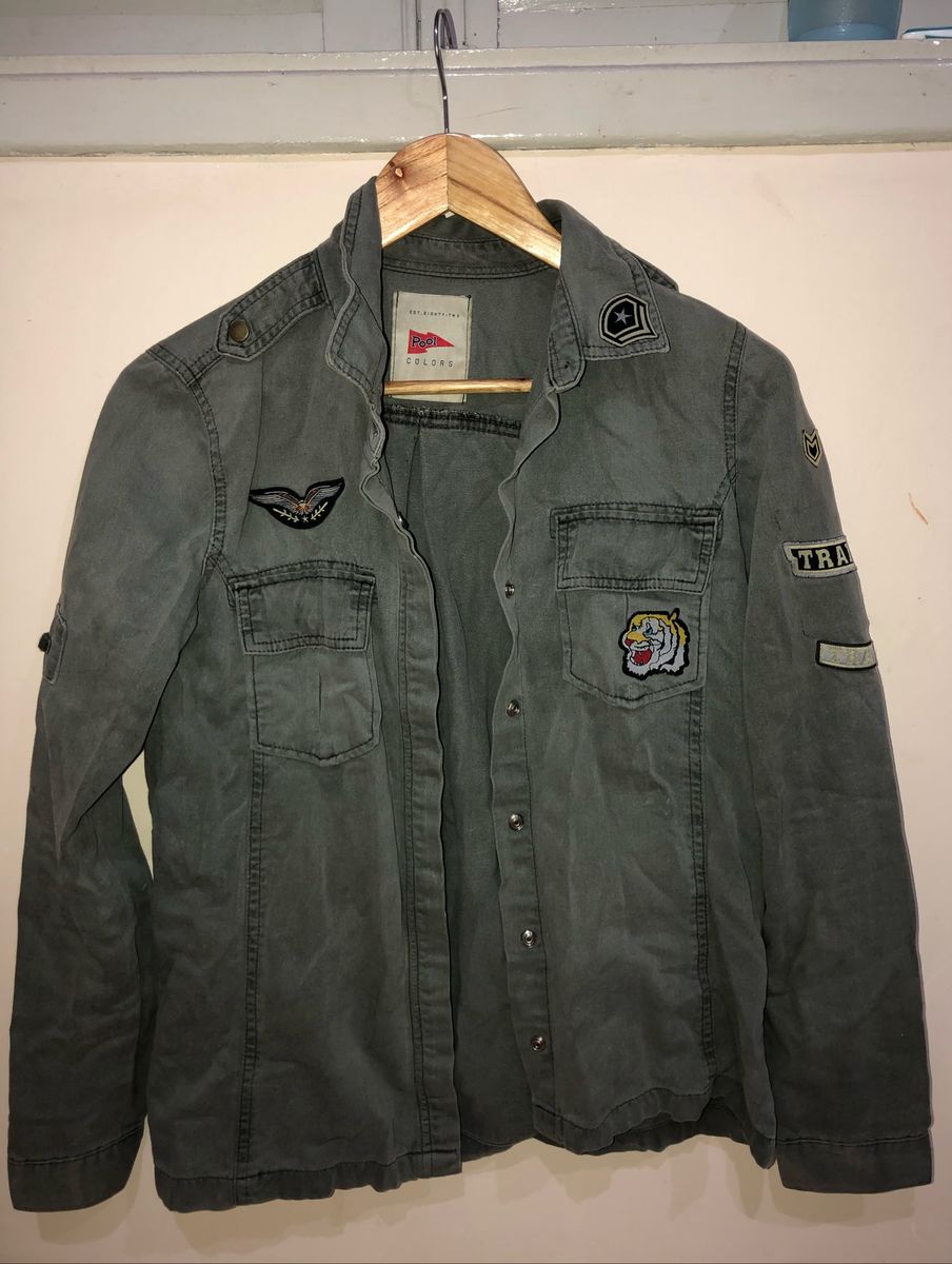 jaqueta militar riachuelo