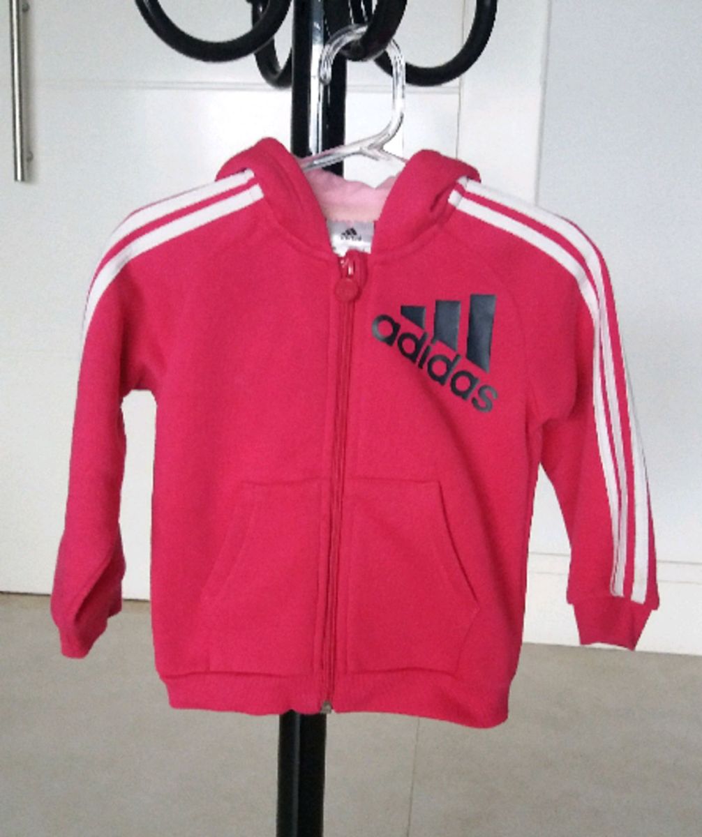 jaqueta moletom adidas
