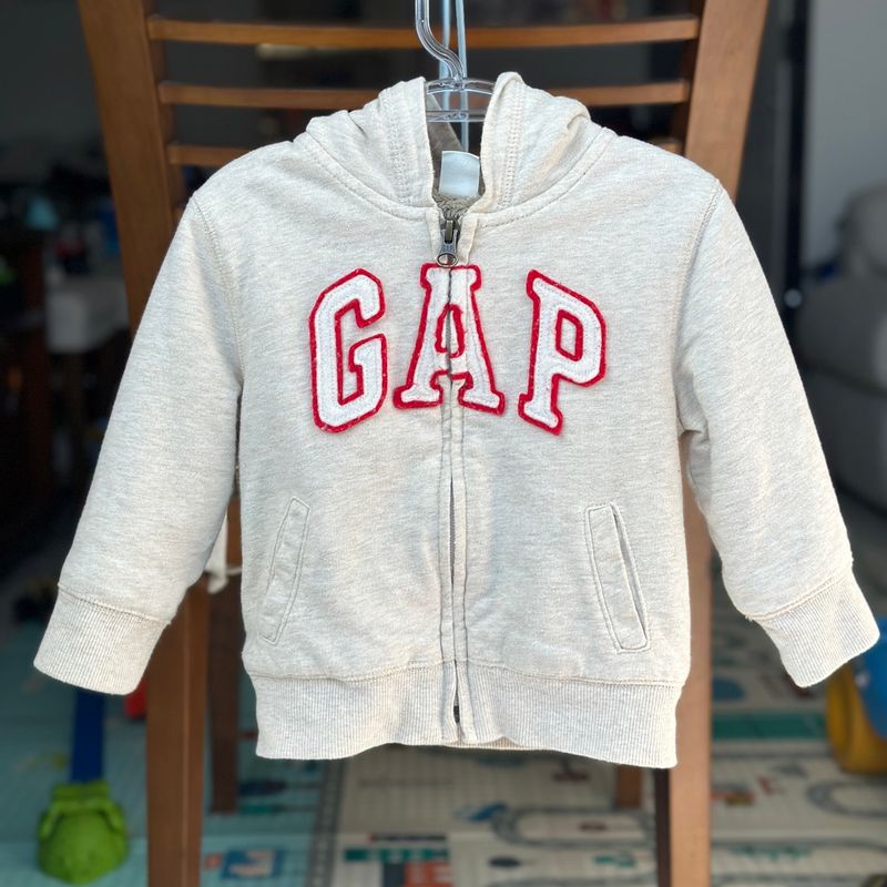 blusa gap forrada infantil