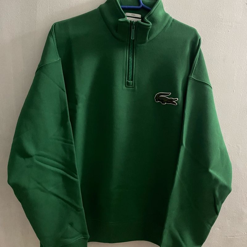 Jaqueta Moletom Halfzip Lacoste Lacoste Nunca Usado 110344432