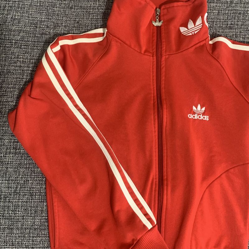 Casaco Moletom Da Adidas Vermelho Jaqueta Moletom Infantil Casaco