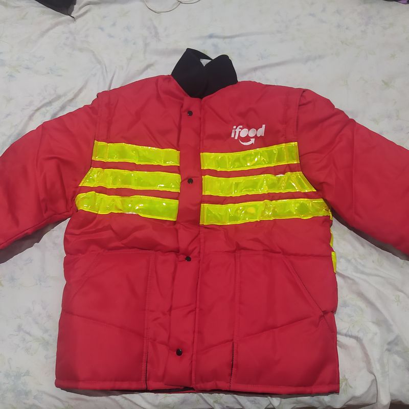 Ifood Jaqueta Motoboy Impermeável Jaqueta Entregador