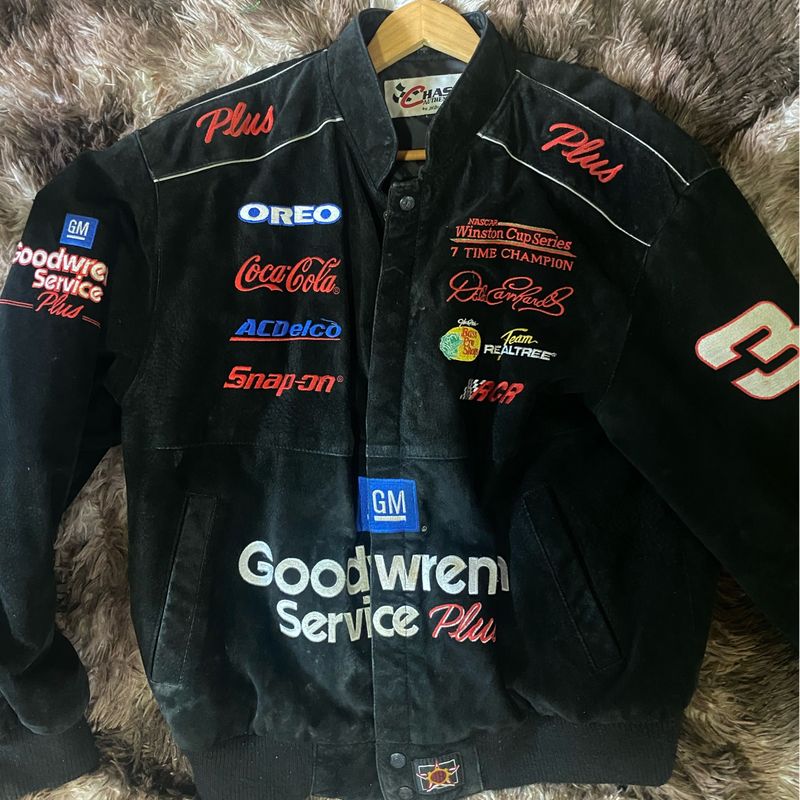 Jaqueta Nascar Racer Vintage Importada Chase Authentics | Casaco