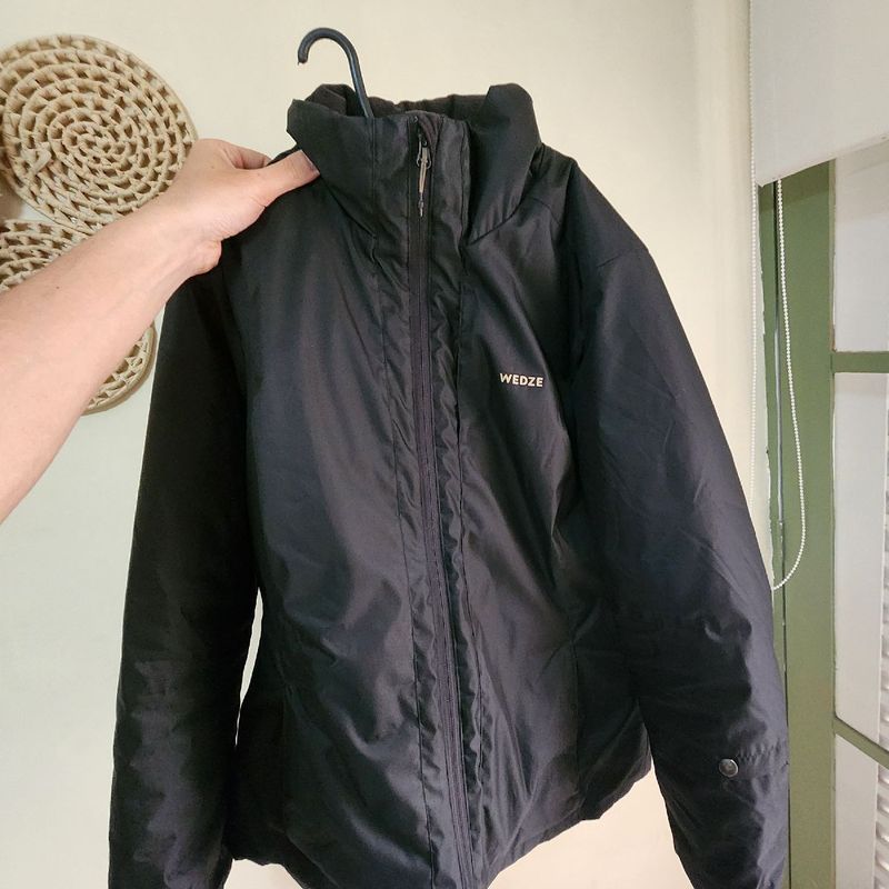 Jaqueta Neve Corta Vento Wedze Impermeavel Bolso Secreto G Feminina  Decathlon Sky Frio Chuva Casaco Feminino Wedze Usado 109669739 enjoei - Main Image