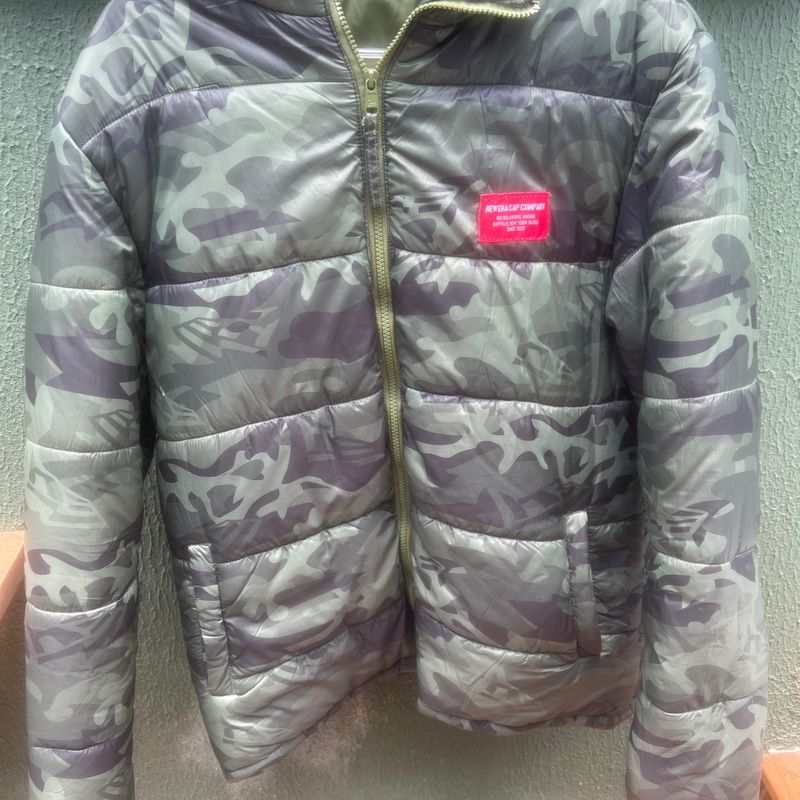 Jaqueta New Era Camuflada G New Era Usado 93147848 enjoei