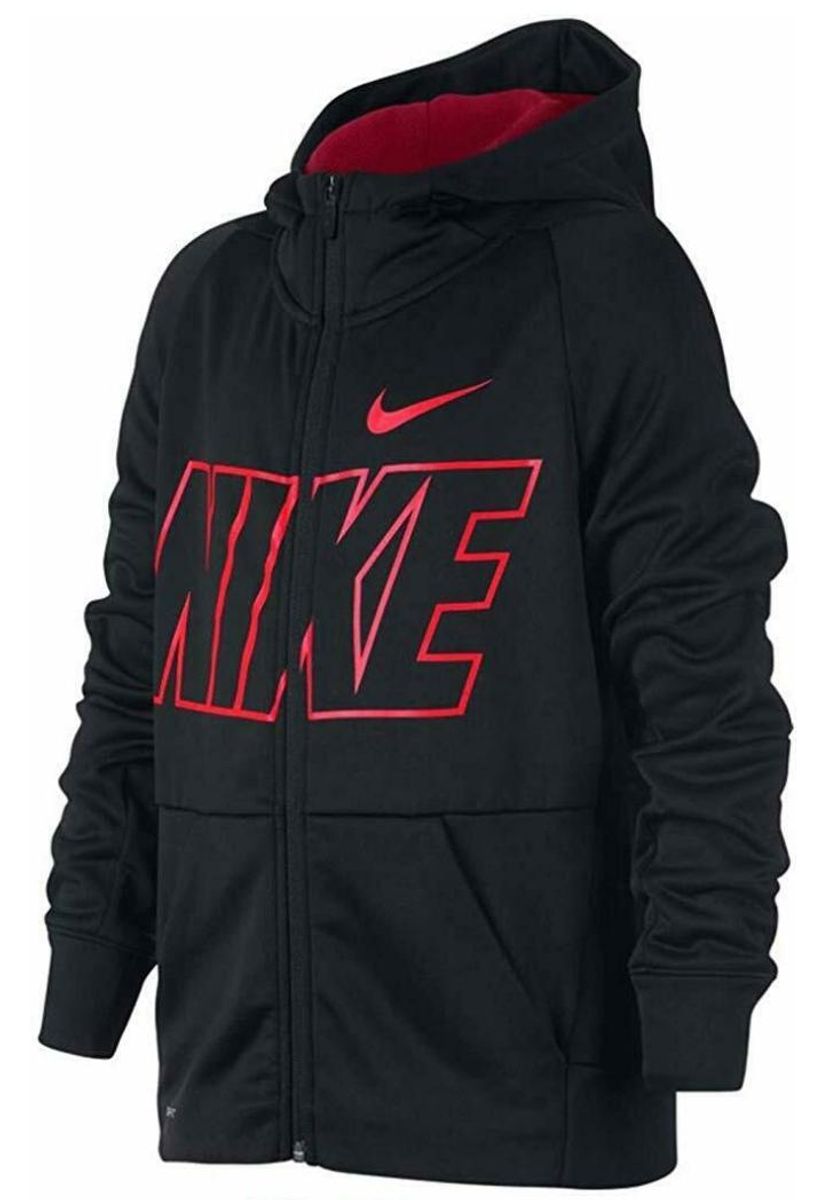 blusão nike therma training infantil