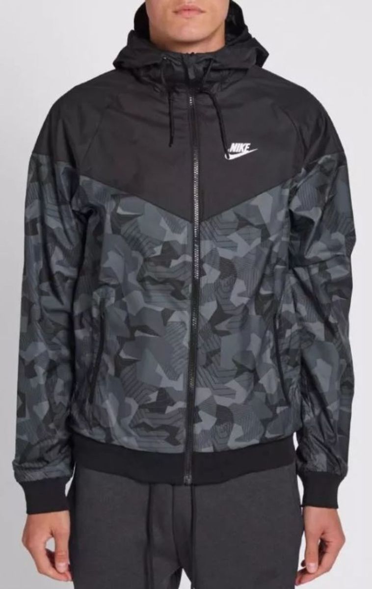 jaqueta da nike camuflada