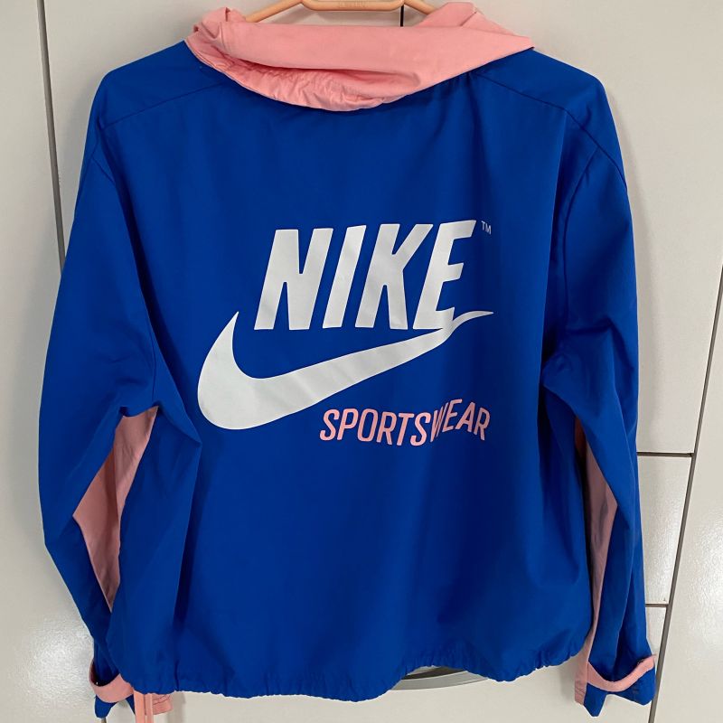 Casaco nike sale rosa e azul