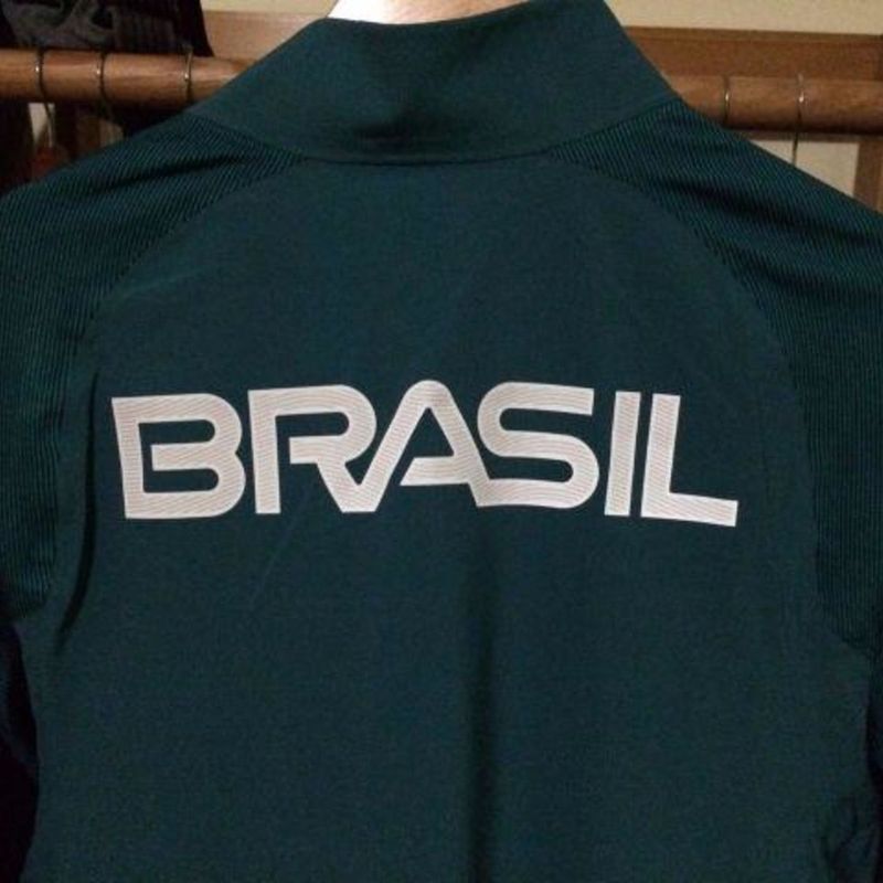 Jaqueta Nike Time Brasil Olimpíadas Rio 2016, Casaco Masculino Nike Nunca  Usado 18283513