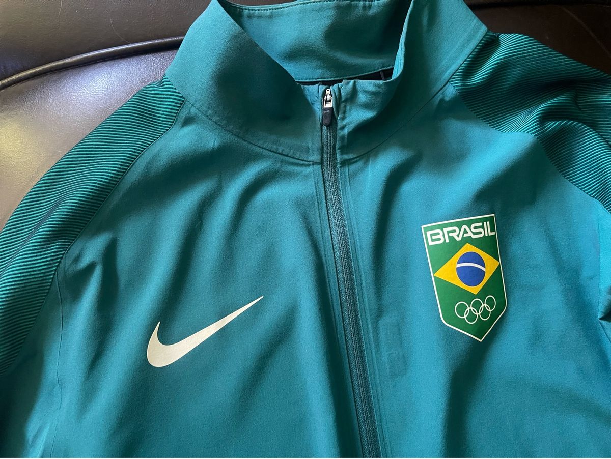 Jaqueta Nike Time Brasil, Seleção Brasileira Olímpica, Rio Casaco  Masculino Nike Usado 107238468 enjoei - Main Image