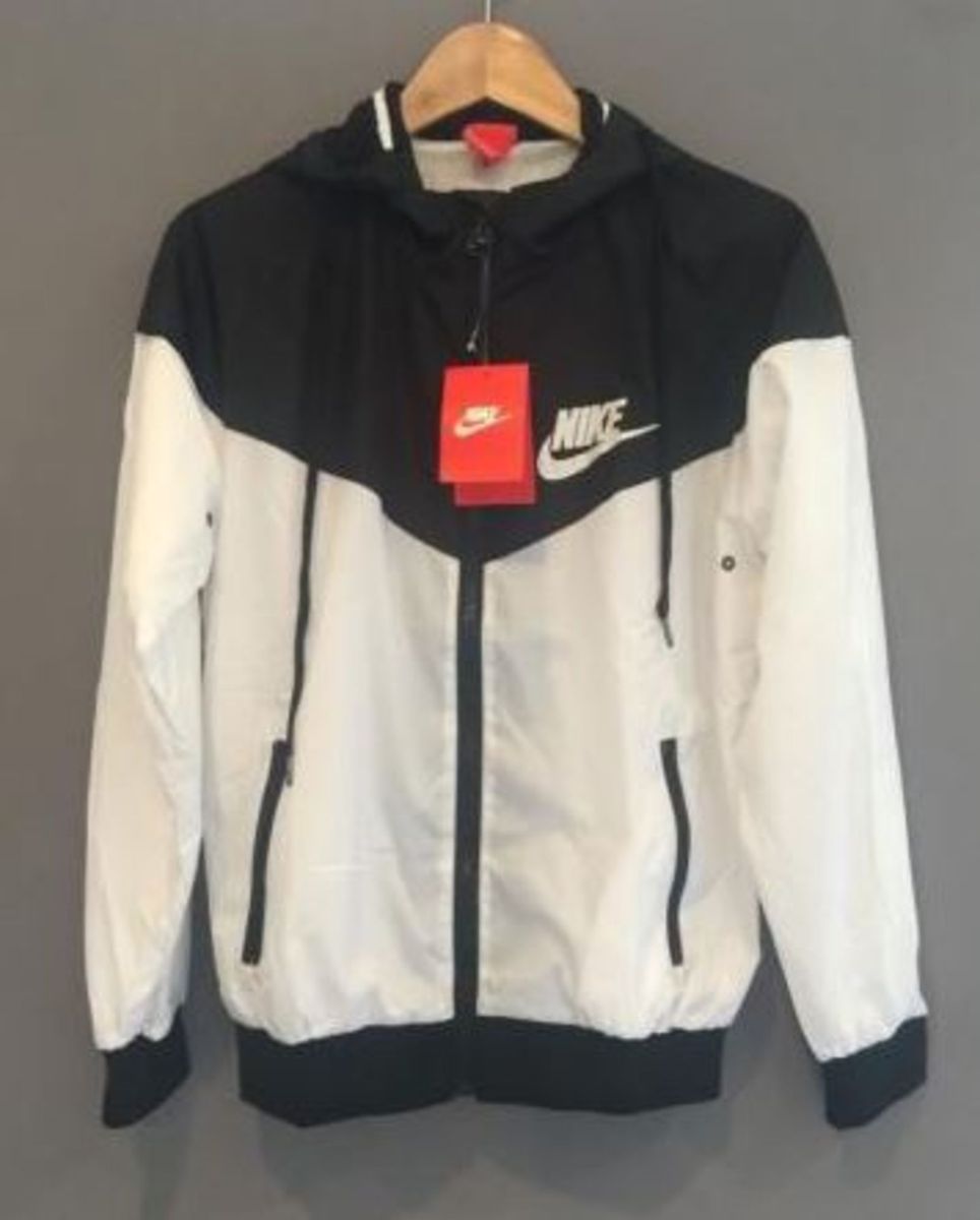 jaqueta nike windrunner branca