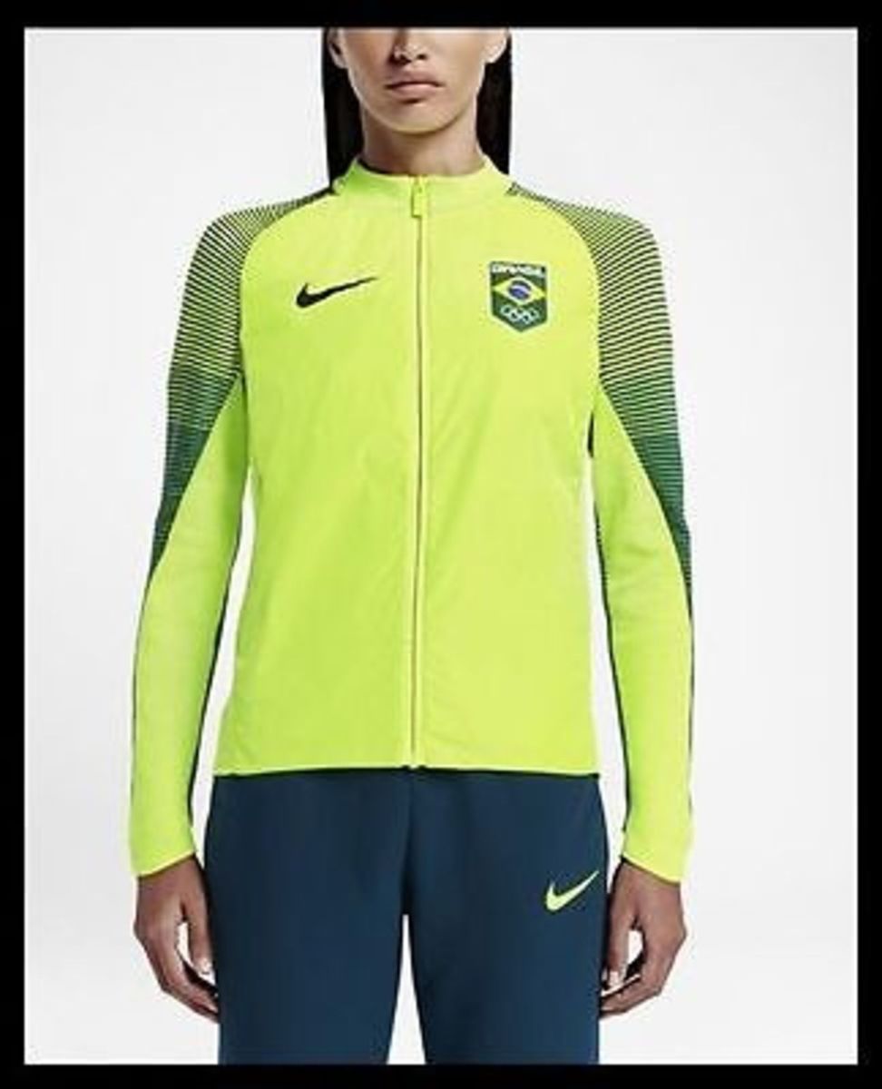 Jaqueta Nikelab Time Brasil Dynamic Reveal, Casaco Feminino Nike Nunca  Usado 19949867