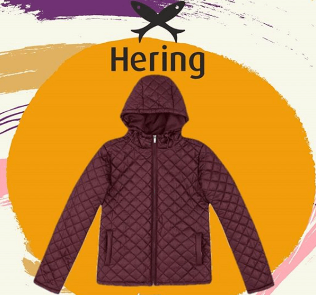 casaco nylon hering