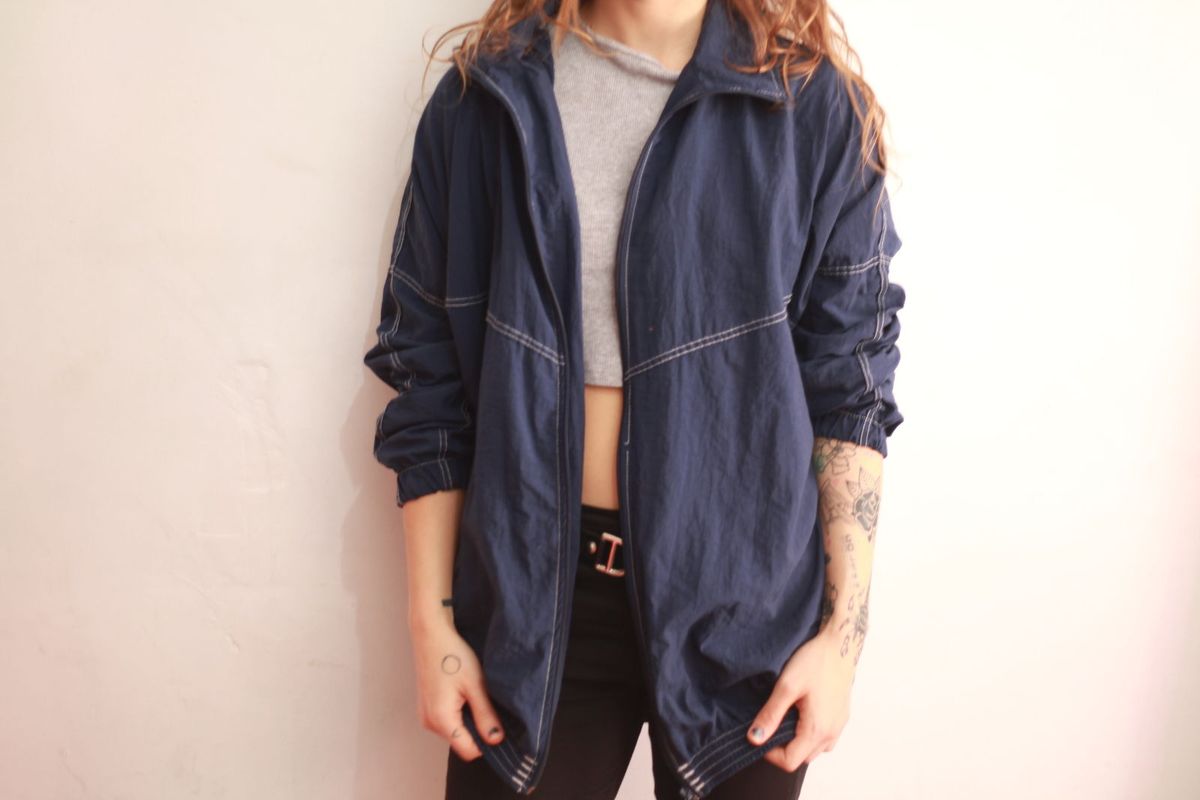 jaqueta nylon anos 80