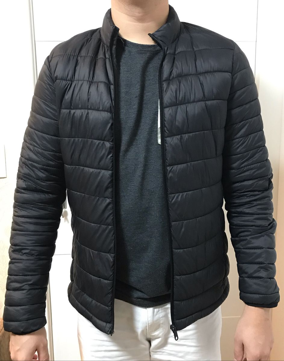 jaqueta ultra leve masculina
