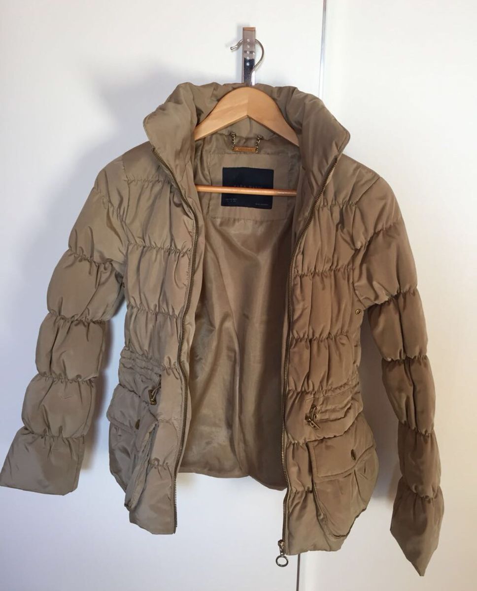 jaqueta nylon feminina zara