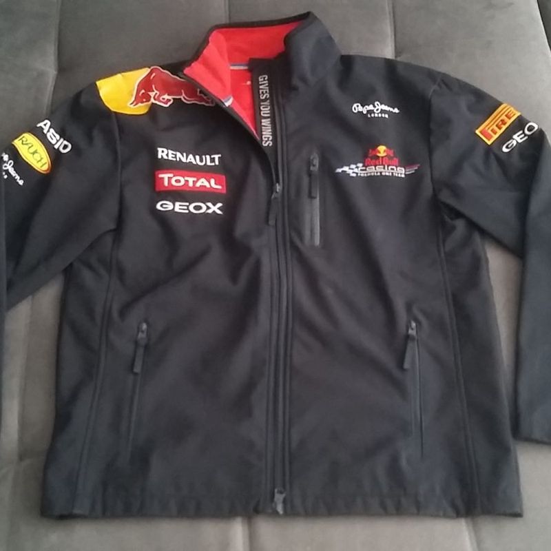 Jaqueta Oficial de Softshell Red Bull Racing F1 Formula