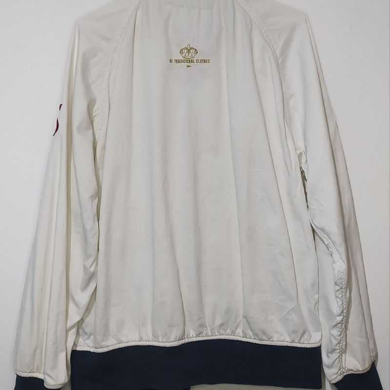 Jaqueta Old School College Tamanho M Casaco Masculino Off White Usado  103705501 enjoei