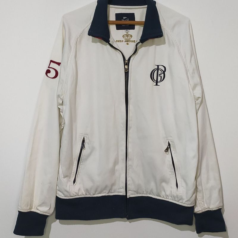 Jaqueta Old School College Tamanho M Off-White Usado 103705501