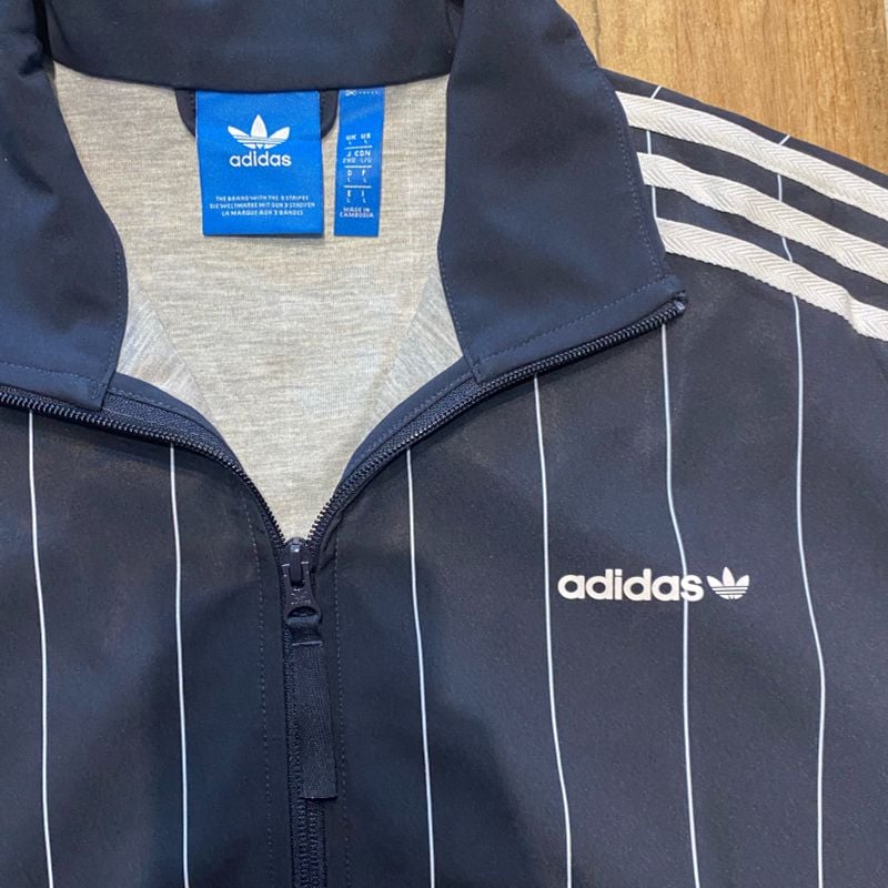 Jaqueta Original Adidas Azul Listrada Campera Tko Ps Clr84 Casaco Masculino Adidas Nunca Usado 59684827 enjoei