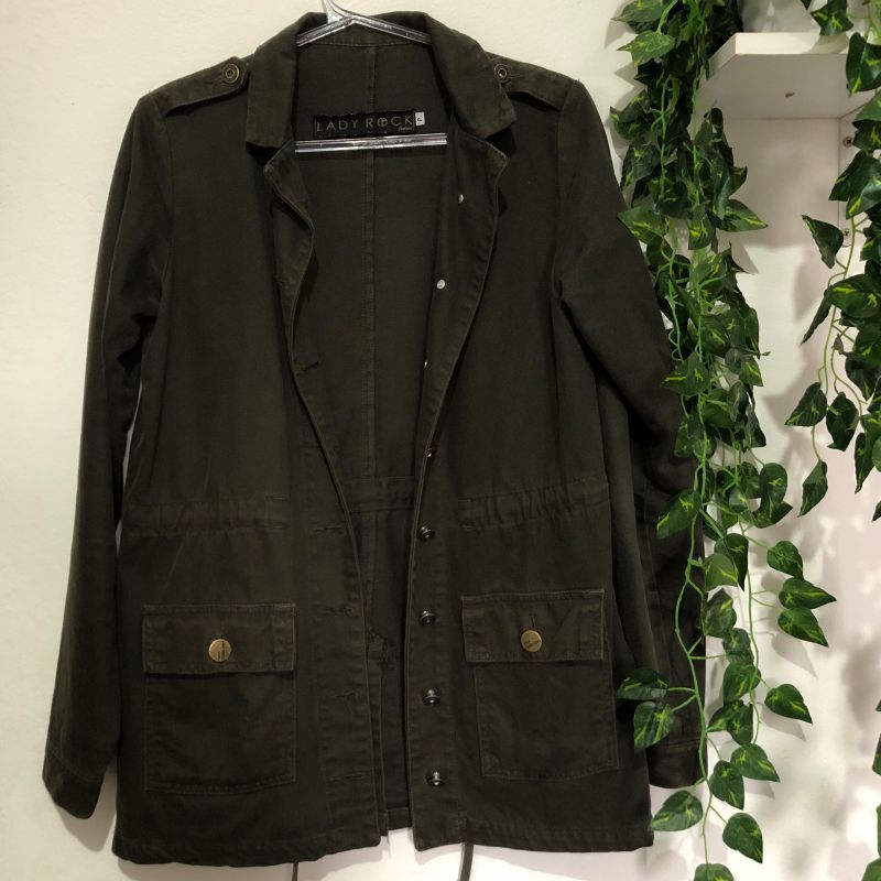 Jaqueta Parka Lady Rock P Casaco Feminino Lady Rock Usado 88004766  enjoei