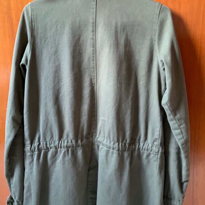 Jaqueta Parka Verde Militar Lady Rock Casaco Feminino Lady Rock Usado  86907868 enjoei