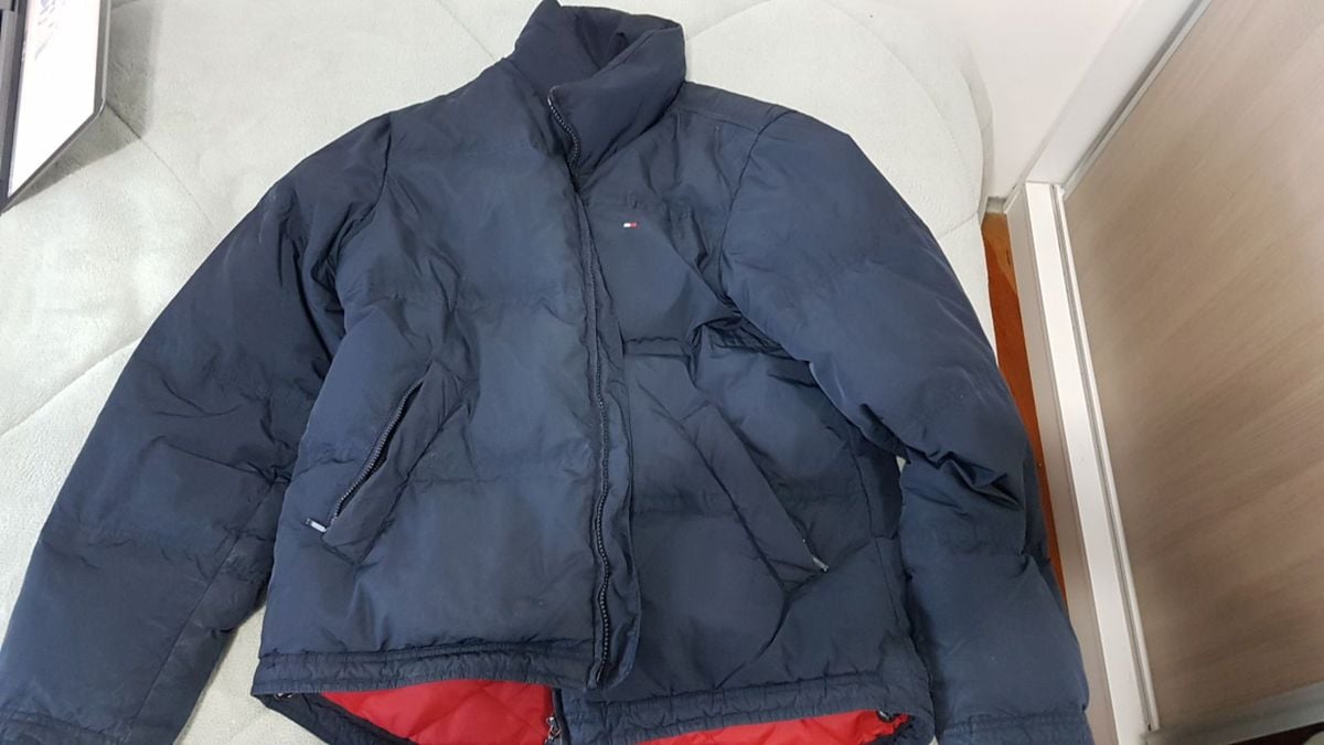 casacos com pena de ganso