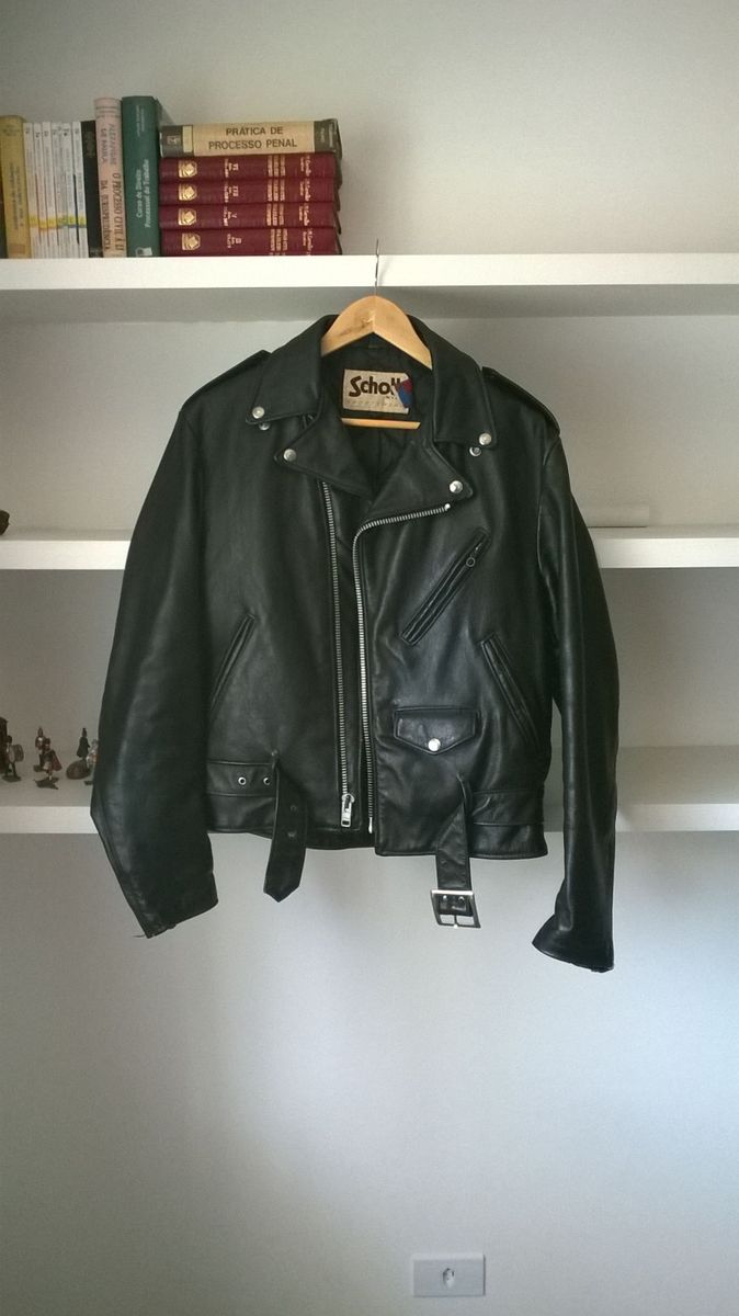 blazer couro masculino
