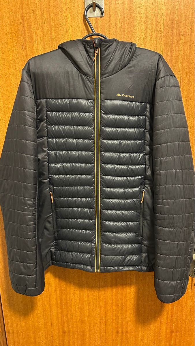 Jaqueta Pluma de Ganso Quechua Decathlon Casaco Masculino Quechua Usado  122209082 enjoei