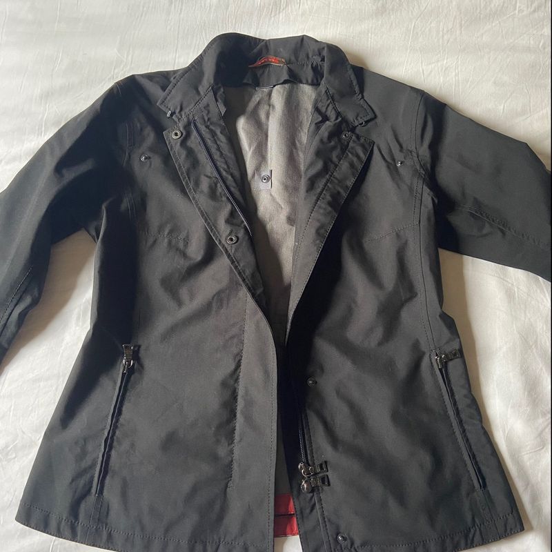 PRADA gore-tex ジャケット Prada Gore-TEX® フーデッドジャケット | ホワイト | FARFETCH JP