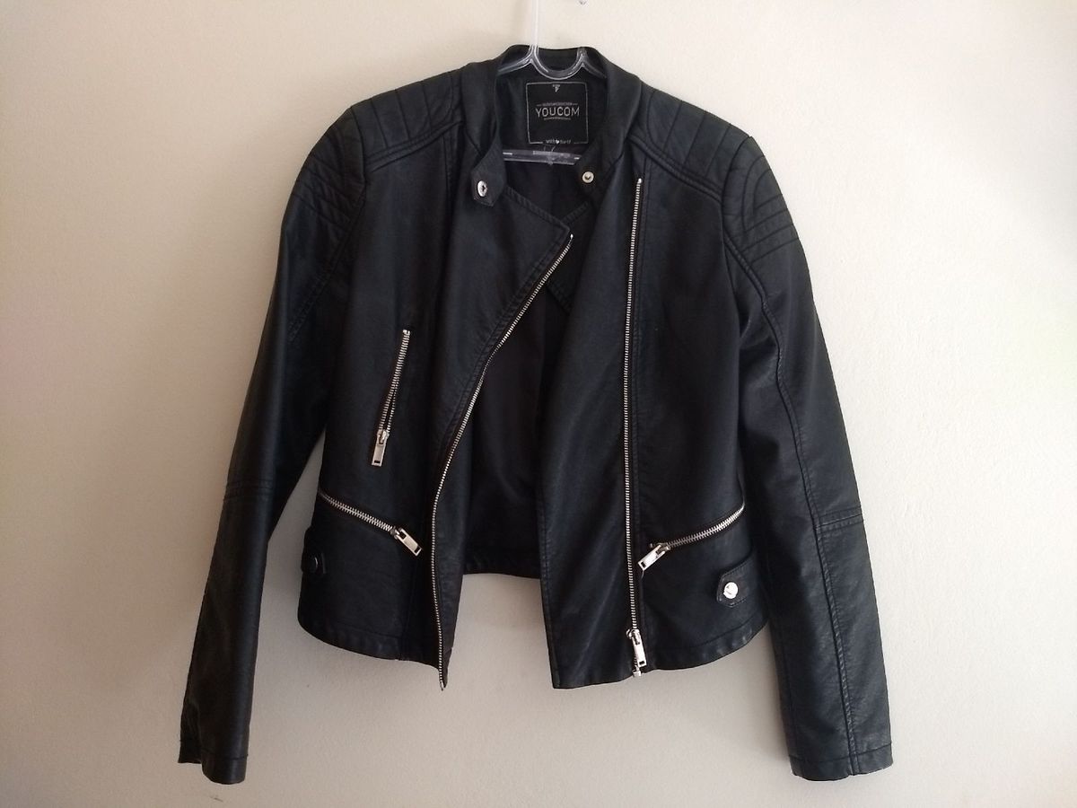 youcom jaqueta de couro